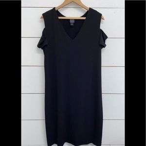 Clara Sun Woo Cold Shoulder Dress Large